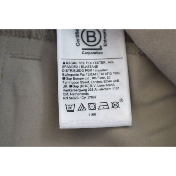 Athleta 198671-18-2 Women's Sz 0 Beige Brooklyn Mid-Rise Ankle Pants - Picture 6 of 14